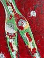 `Schnell Ausgezogen´, 2009, 60 cm x 80 cm, Acryl auf Leinwand