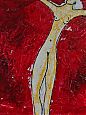`EWIGWEIBLICH V´, 2009, 50 cm x 60 cm, Acryl auf Leinwand